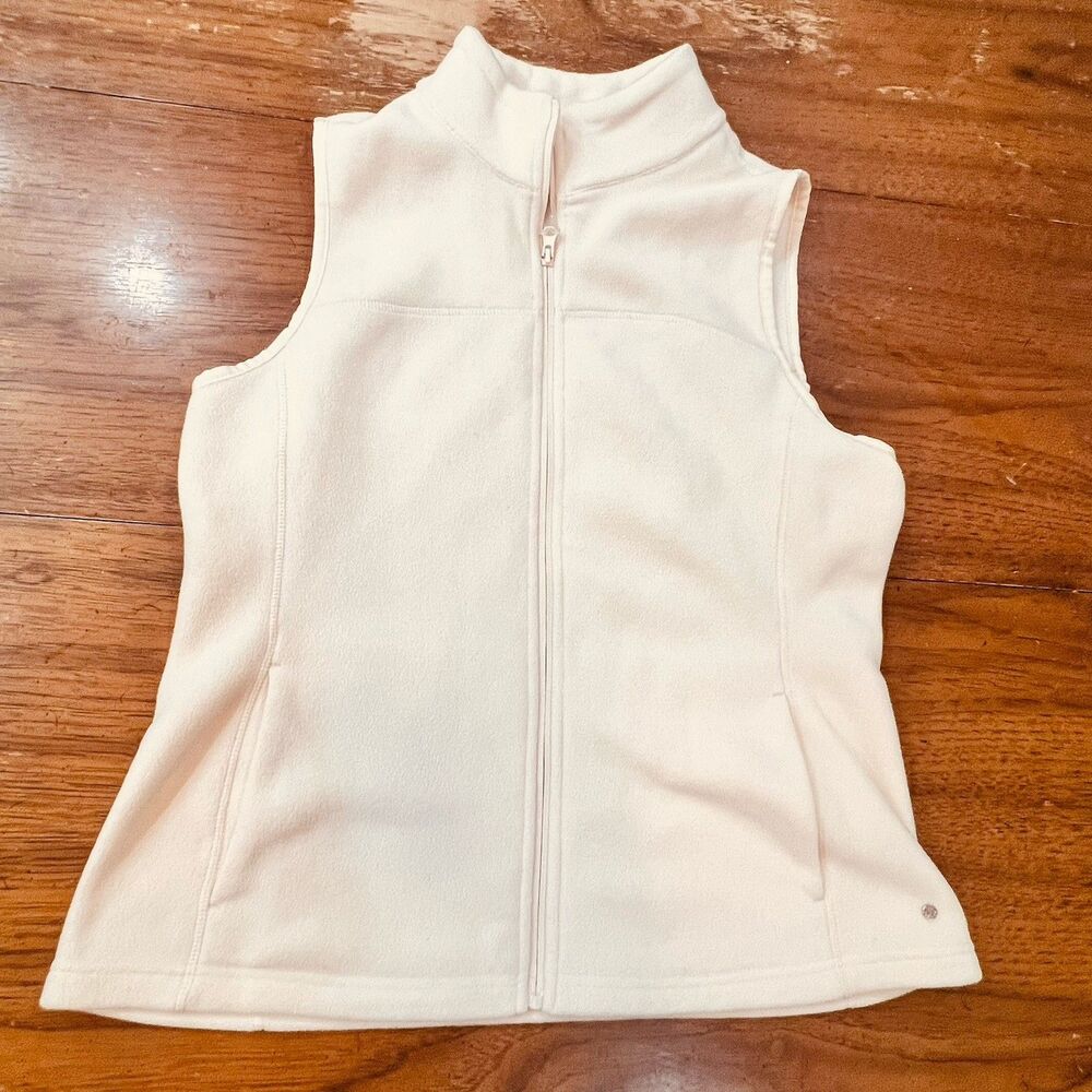 Bearpaw Fleece Vest Womens Large Outdoor Warm Cozy Cottagecore Preppy